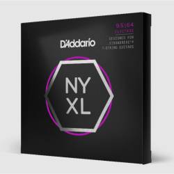 Струни для електрогітари D'Addario NYXL9564SBD Strandberg Nickel Wound Custom Light 7-Strings 9.5/64 