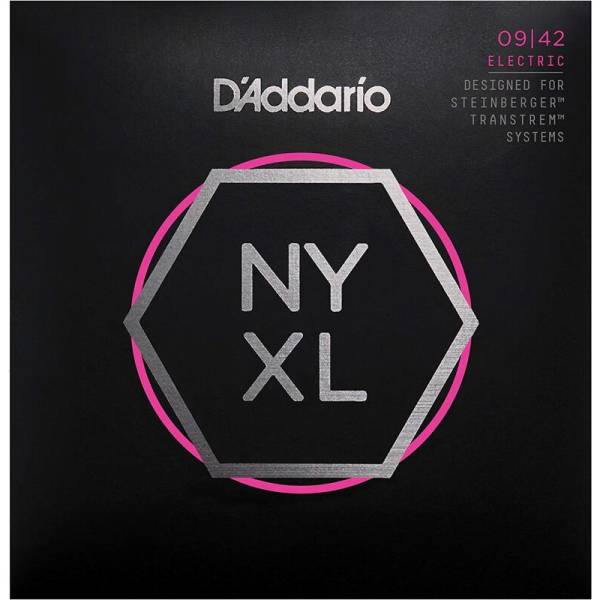 Струни для електрогітари D'Addario NYXLS0942 Double Ball End Steinberger Nickel Wound Super Light 9/42