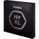 Струни для бас-гітари D'Addario NYXLS45100 Double Ball End Steinberger Regular Light Long Scale 45/100