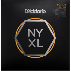 Струни для бас-гітари D'Addario NYXLS50105 Double Ball End Steinberger Medium Long Scale 50/105