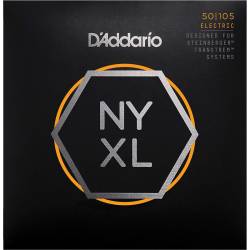 Струны для бас-гитары D'Addario NYXLS50105 Double Ball End Steinberger Medium Long Scale 50/105