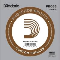 Струна D'Addario PB053 Phosphor Bronze .053