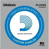 Струна D'Addario PL0085 Plain Steel .0085