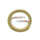 Кабель инструментальный D'ADDARIO PW-BG-10TW Custom Series Braided Instrument Cable - Tweed (3m)
