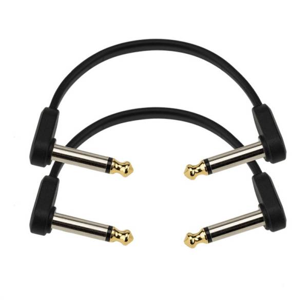Кабель инструментальный D'ADDARIO PW-FPRR-204 Custom Series Flat Patch Cables (10cm)