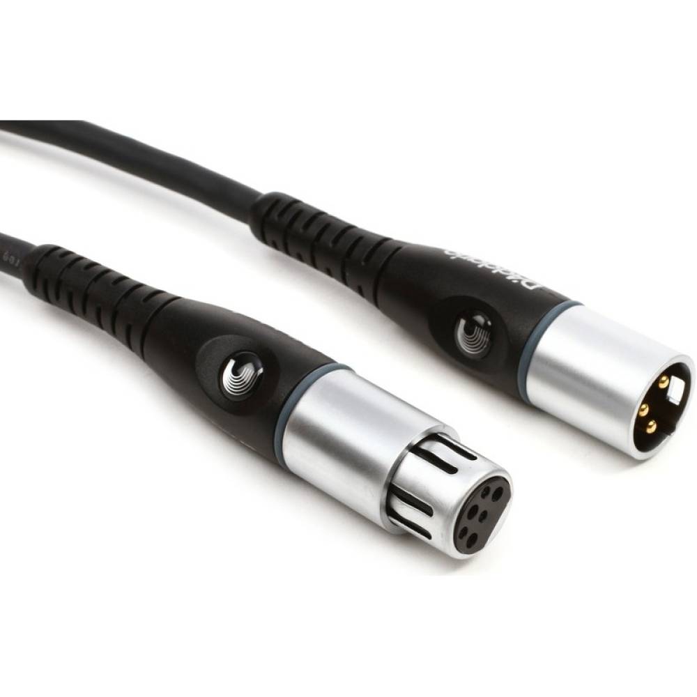 Мікрофонний кабель D'Addario PW-M-05 Custom Series 1.5m (5ft) Microphone Cable