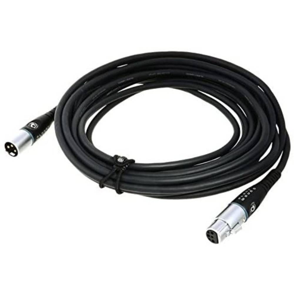 Мікрофонний кабель D'Addario PW-M-25 Custom Series 7.5m (25ft) Microphone Cable