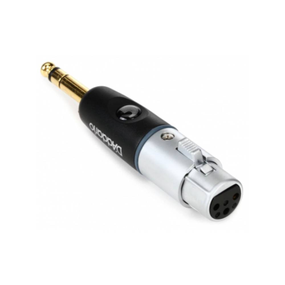 Переходник D'ADDARIO PW-P047AA 1/4 INCH MALE BALANCED TO XLR FEMALE Переходник D'ADDARIO PW-P047AA 1/4 INCH MALE BALANCED TO XLR FEMALE