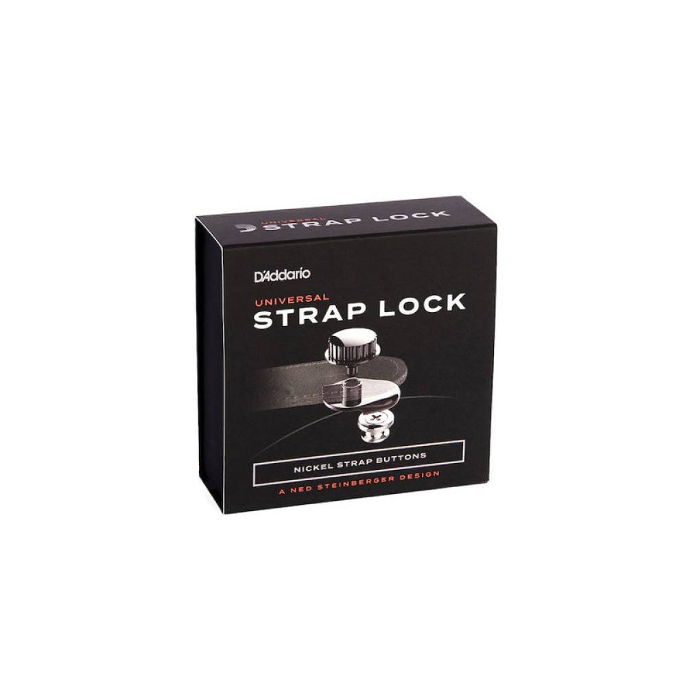 Стреплоки для ременя D'ADDARIO PW-SLS-01 Universal Strap Lock System (Black) Стреплоки для ременя D'ADDARIO PW-SLS-01 Universal Strap Lock System (Black)