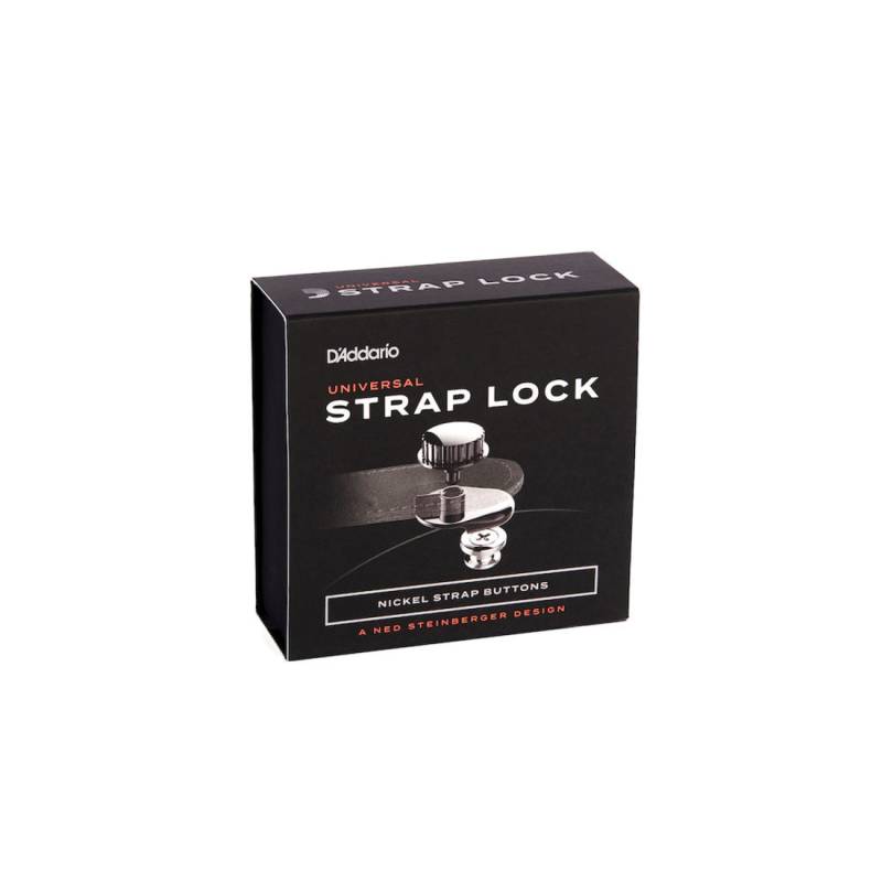 Стреплоки для ременя D'ADDARIO PW-SLS-01 Universal Strap Lock System (Black)