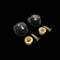 Стреплоки для ремня D'ADDARIO PW-SLS-03 Universal Strap Lock System (Gold)