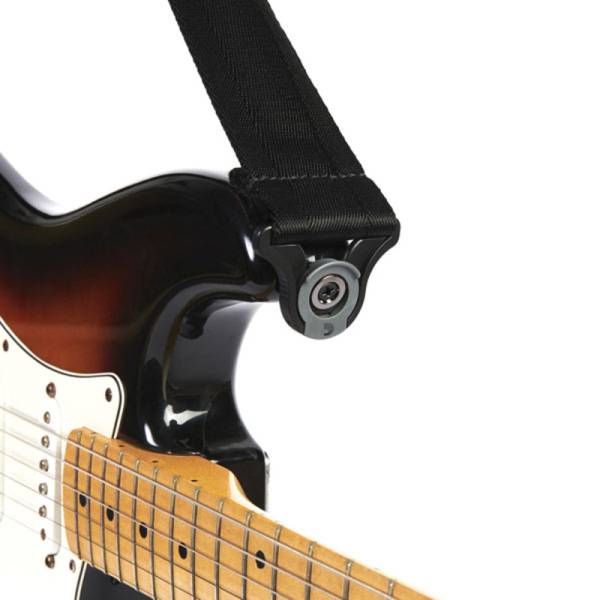 Ремінь для гітари D'ADDARIO 50BAL00 AUTO LOCK GUITAR STRAP (BLACK)