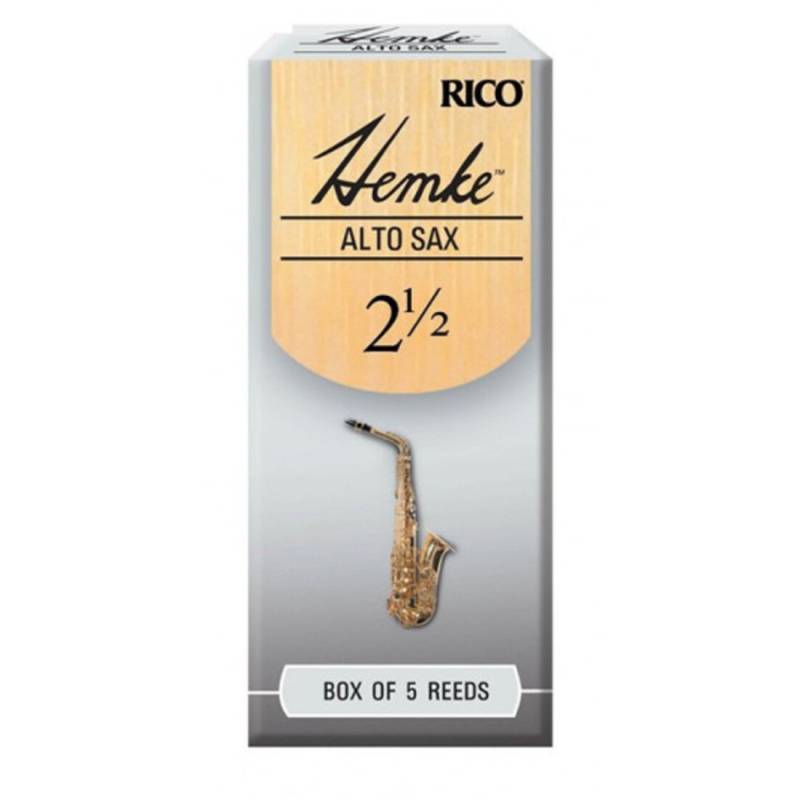 Тростини для саксофона альт D'Addario Rico RHKP5ASX250 Frederick L. Hemke - Alto Sax #2.5 - 5-Pack (5 шт.)