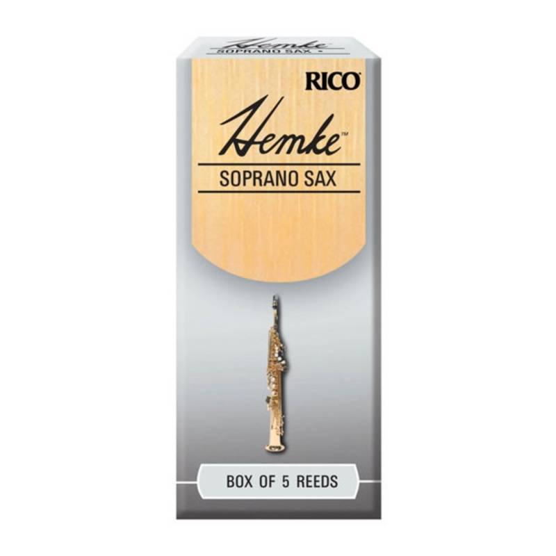 Тростини для саксофона сопрано D'Addario Rico RHKP5SSX250 Frederick L. Hemke - Soprano Sax #2.5 - 5-Pack (5 шт.)