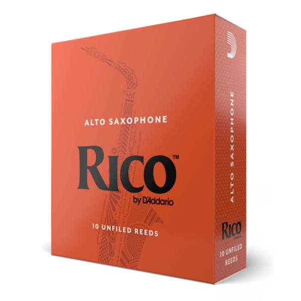 Тростини для саксофона альт D'Addario Rico RJA1025 - Alto Sax #2.5 - 10-Pack (10 шт.)