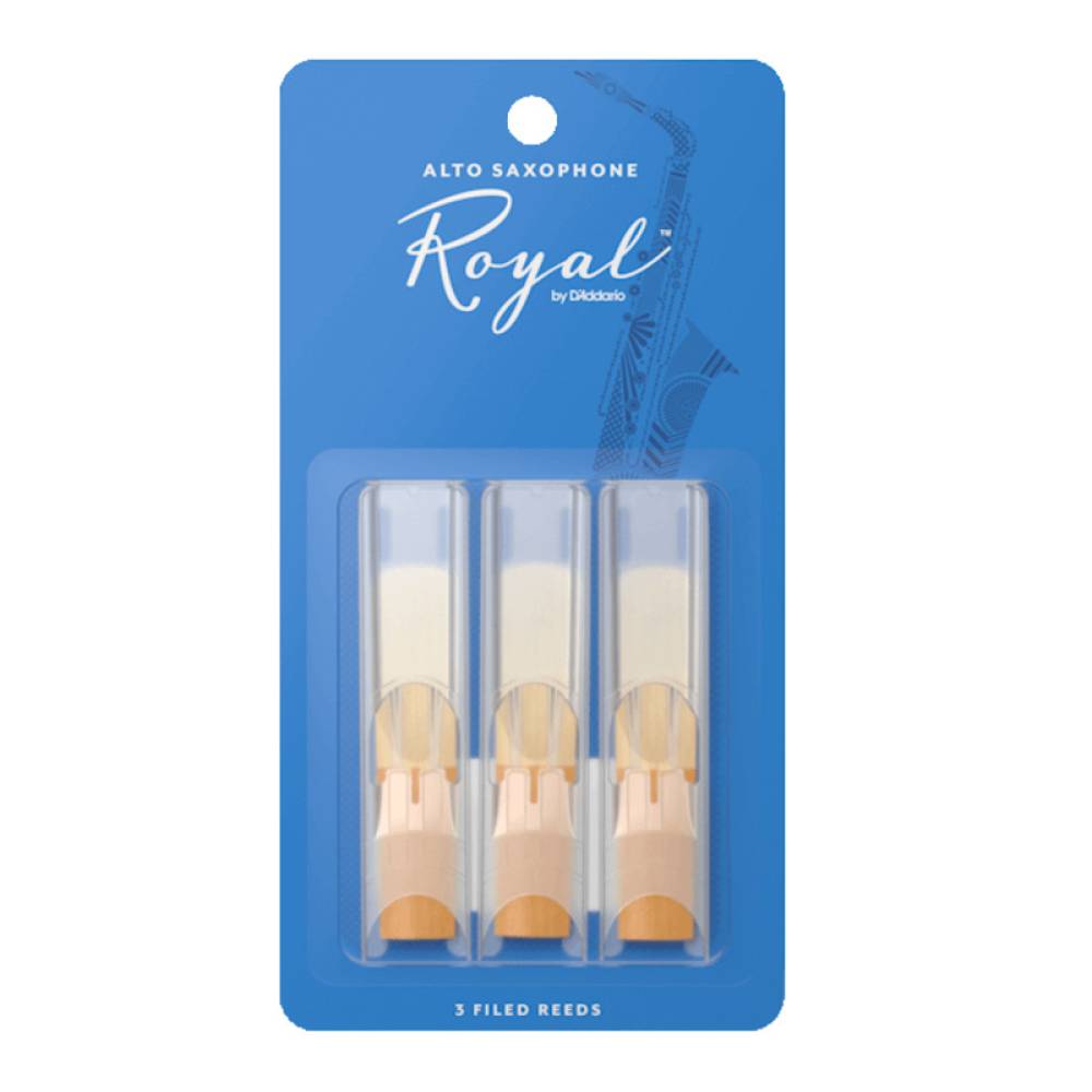 Тростини для саксофона альт D'Addario Royal RJB0330 - Alto Sax #3.0 - 3-Pack (3 шт.)