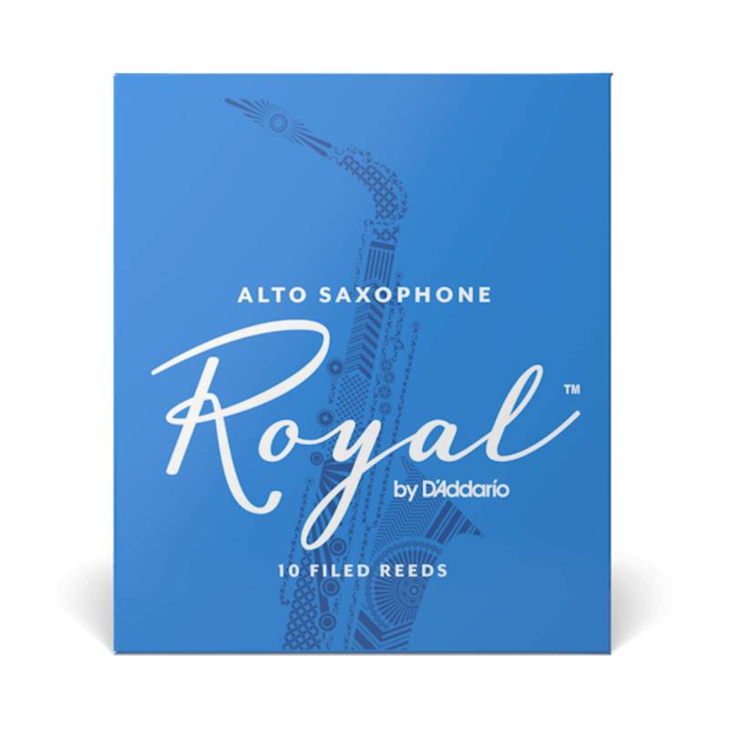 Тростини для саксофона альт D'Addario Royal RJB1025 - Alto Sax #2.5 - 10-Pack (10 шт.)