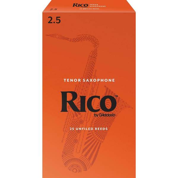 Тростина для саксофона тенор D'Addario Rico RKA0125 - Tenor Sax #2.5 (1 шт.)