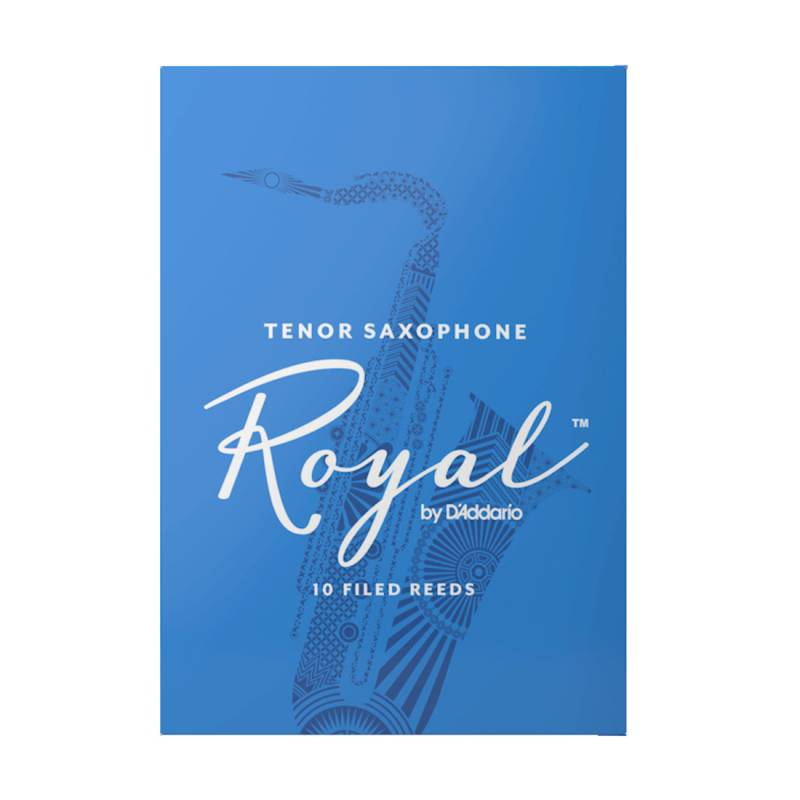 Тростини для саксофона тенор D'Addario Royal RKB1025 - Tenor Sax #2.5 - 10-Pack (10 шт.)