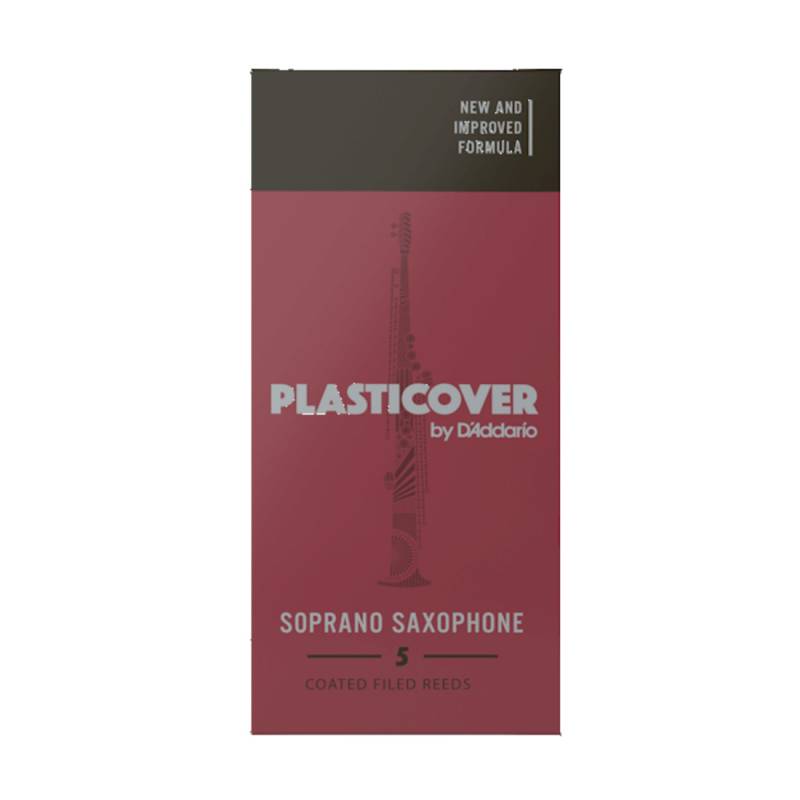 Тростини для саксофона сопрано D'Addario Plasticover RRP05SSX250 - Soprano Sax #2.5 - 5-Pack (5 шт.)