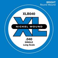 Струна D'Addario XLB040 XL Nickel Round Wound Long Scale .040