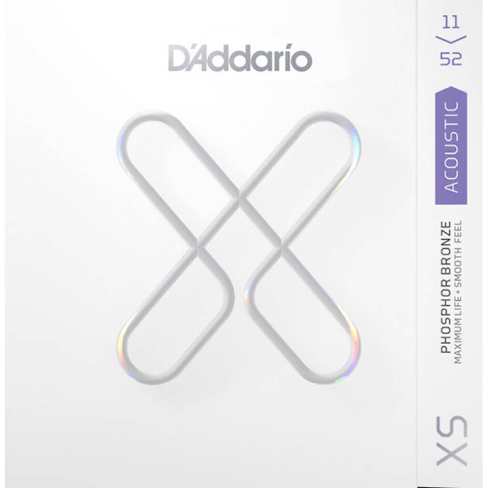 Струни для акустичної гітари D'Addario XSAPB1152 Phosphor Bronze Custom Light 11/52