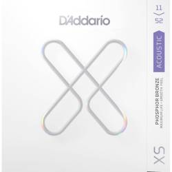 Струни для акустичної гітари D'Addario XSAPB1152 Phosphor Bronze Custom Light 11/52