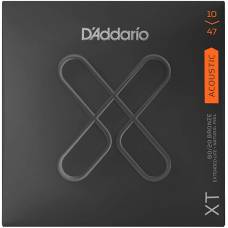 Струны для акустической гитары D'Addario XTABR1047 XT 80/20 Bronze Extra Light 10/47