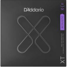 Струны для акустической гитары D'Addario XTABR1152 XT 80/20 Bronze Custom Light 11/52