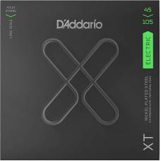 Струни для бас-гітари D'Addario XTB45105 XT Bass Light Top/Medium Bottom 45/105