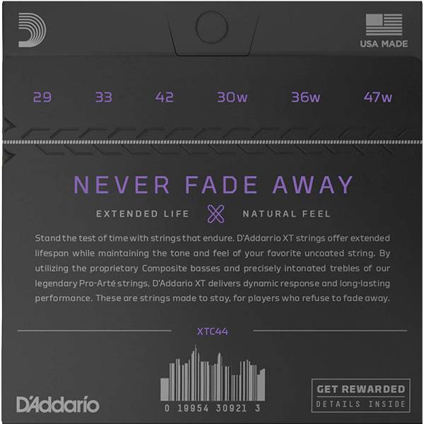 Струни для класичної гітари D'Addario XTC44 XT Extra Hard Tension