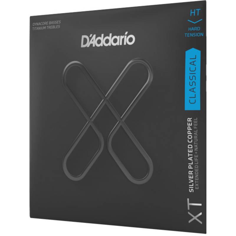 Струны для классической гитары D'Addario XTC46TT XT Dynacore Titanium Classical Hard Tension