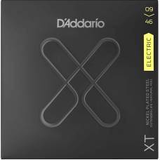 Струны для электрогитары D'Addario XTE0946 XT Super Light Top / Regular Bottom 9/46