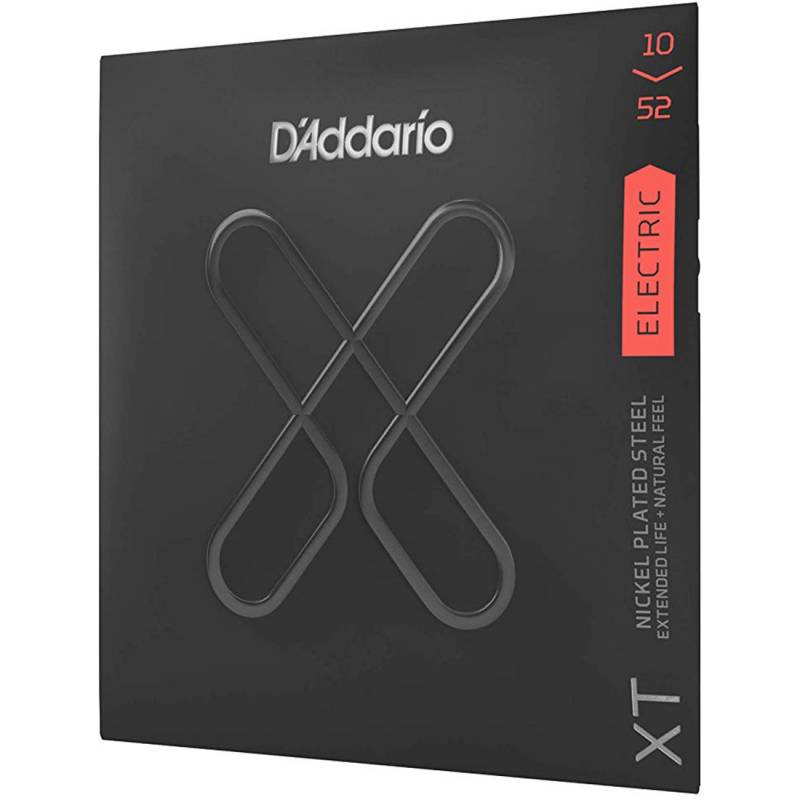 Струны для электрогитары D'Addario XTE1052 XT Light Top / Heavy Bottom 10/52