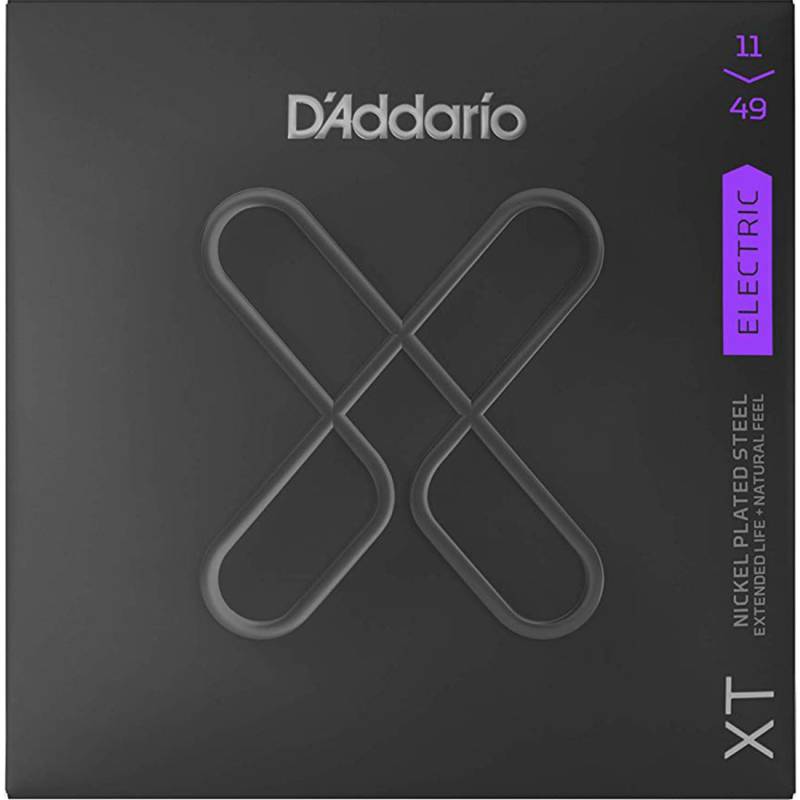 Струны для электрогитары D'Addario XTE1149 XT Medium Blues-Jazz Rock 11/49