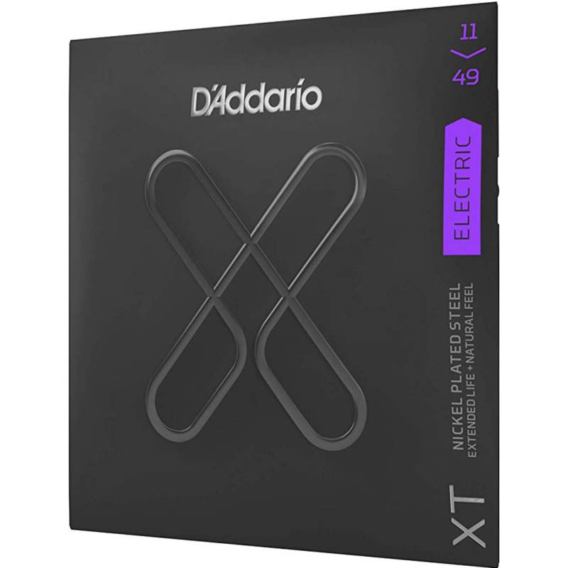 Струны для электрогитары D'Addario XTE1149 XT Medium Blues-Jazz Rock 11/49