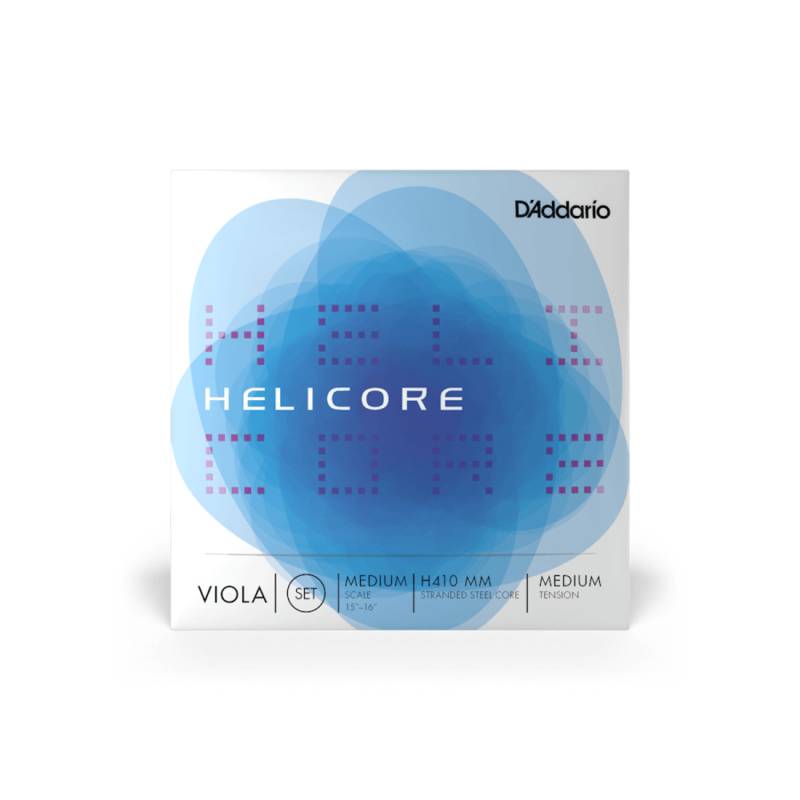 Струни для альта D'Addario HELICORE VIOLA STRING SET Medium Scale Medium Tension (4 шт.)