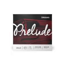 Струны для виолончели D'Addario PRELUDE CELLO STRING SET 3/4 Scale Medium Tension