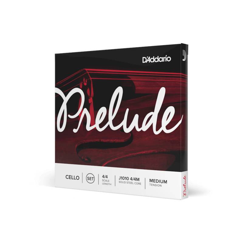 Струни для віолончелі D'Addario PRELUDE CELLO STRING SET 4/4 Scale Medium Tension