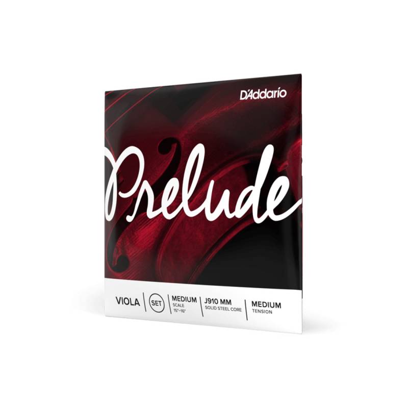 Струни для альта D'Addario PRELUDE VIOLA STRING SET Medium Scale Medium Tension