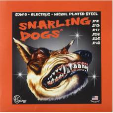 Струни для електрогітари D'Andrea SDN10 Snarling Dogs Nickel Plated Light 10/46