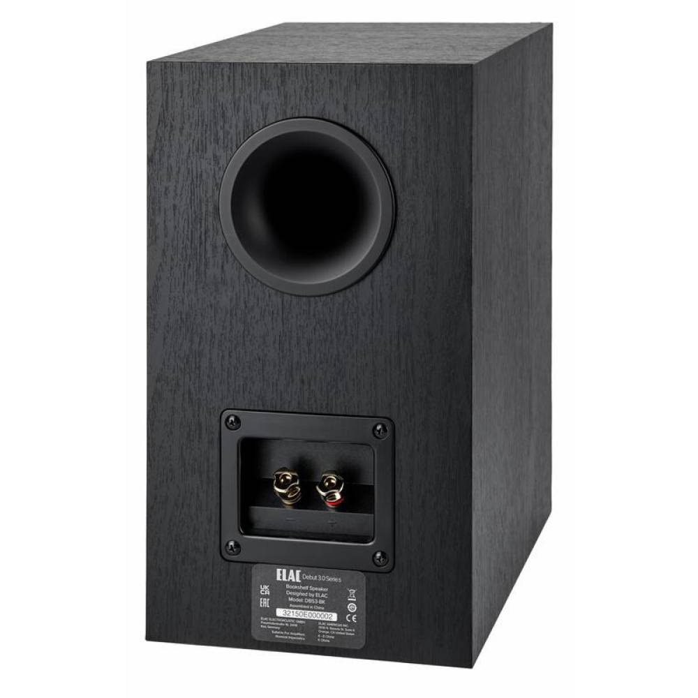 Акустическая система Elac DEBUT 3.0 DB53-BK BOOKSHELF SPEAKERS