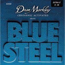 Струни для електрогітари Dean Markley 2550 Blue Steel Extra Light 8/38
