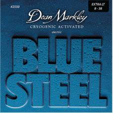Струни для електрогітари Dean Markley 2550 Blue Steel Extra Light 8/38