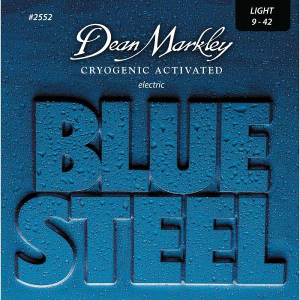 Струны для электрогитары Dean Markley 2552 Blue Steel Light 9/42