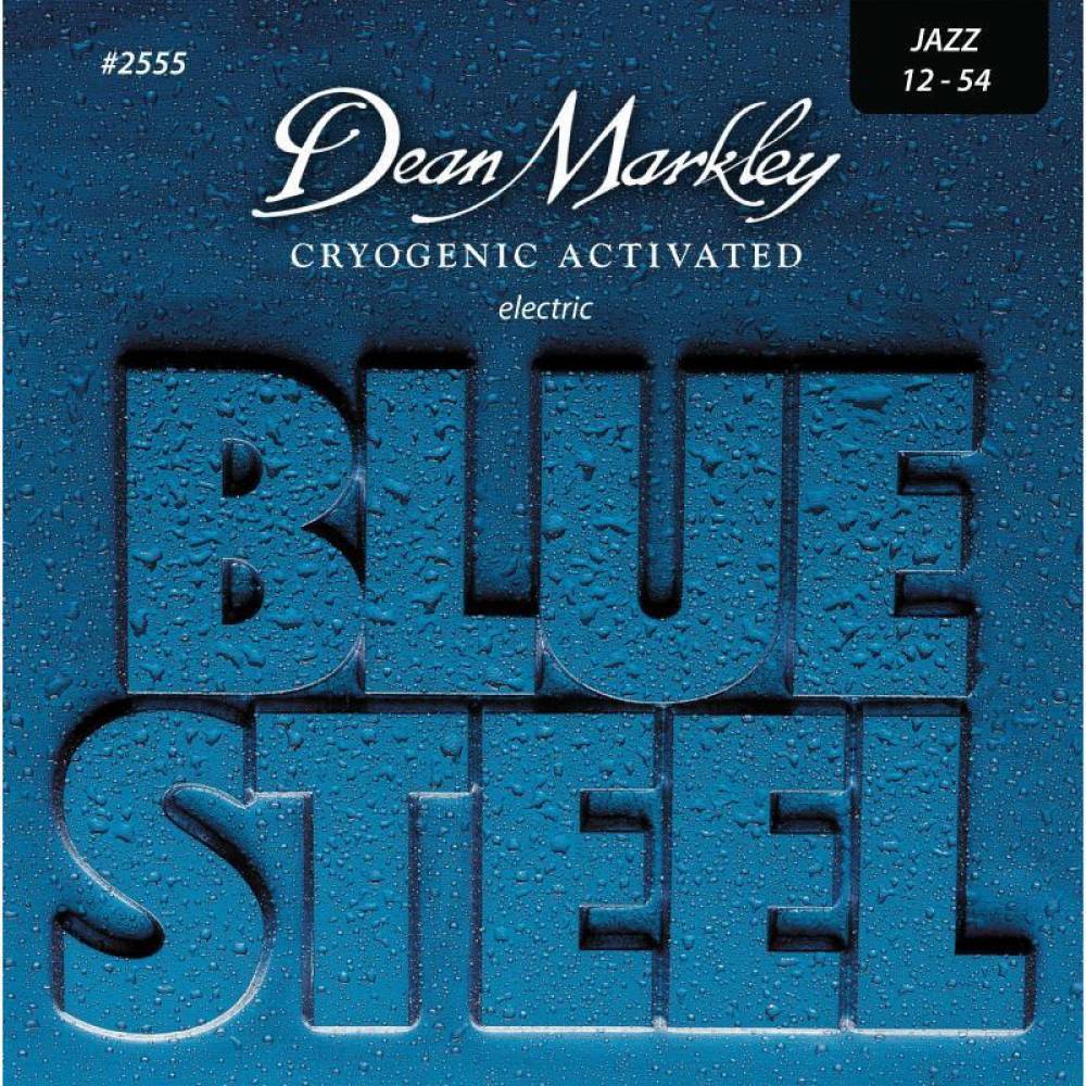 Струни для електрогітари Dean Markley 2555 Blue Steel Jazz 12/54
