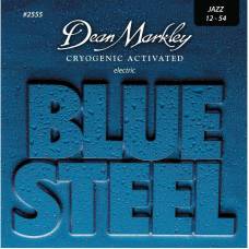 Струны для электрогитары Dean Markley 2555 Blue Steel Jazz 12/54