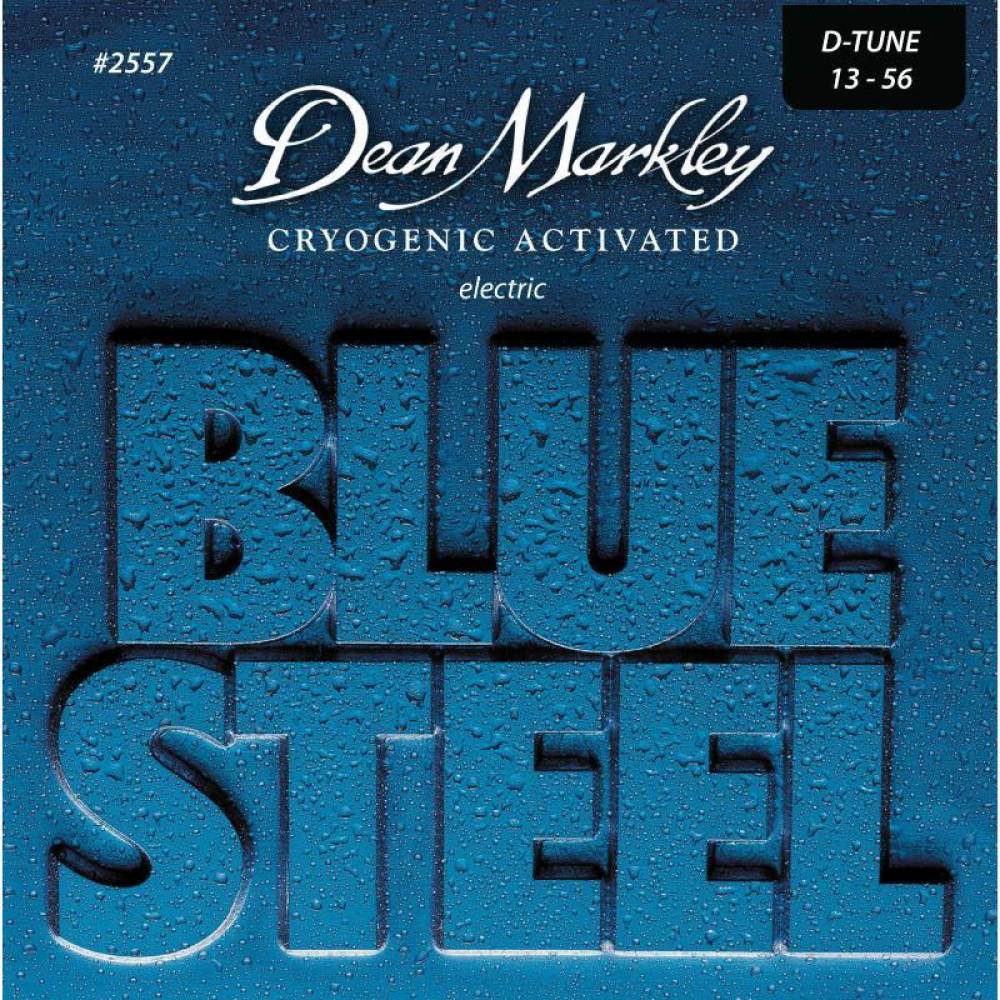Струни для електрогітари Dean Markley 2557 Blue Steel D-Tune 13/56