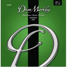 Струны для бас-гитары Dean Markley 2606B Signature Series Nickel Steel Medium 5-String 48/128