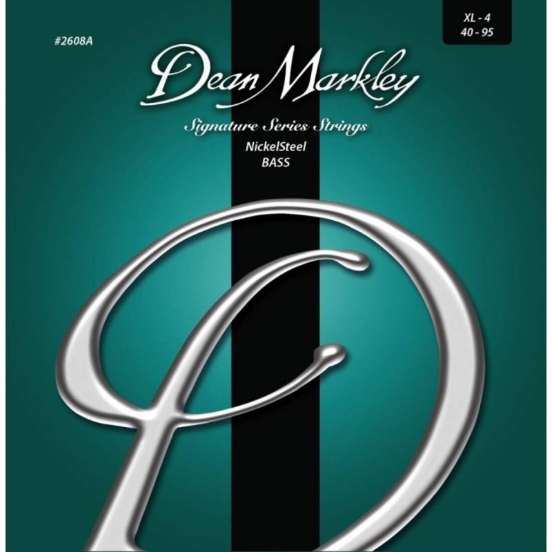 Струни для бас-гітари Dean Markley 2608A Signature Series Nickel Steel Extra Light 4-String 40/95
